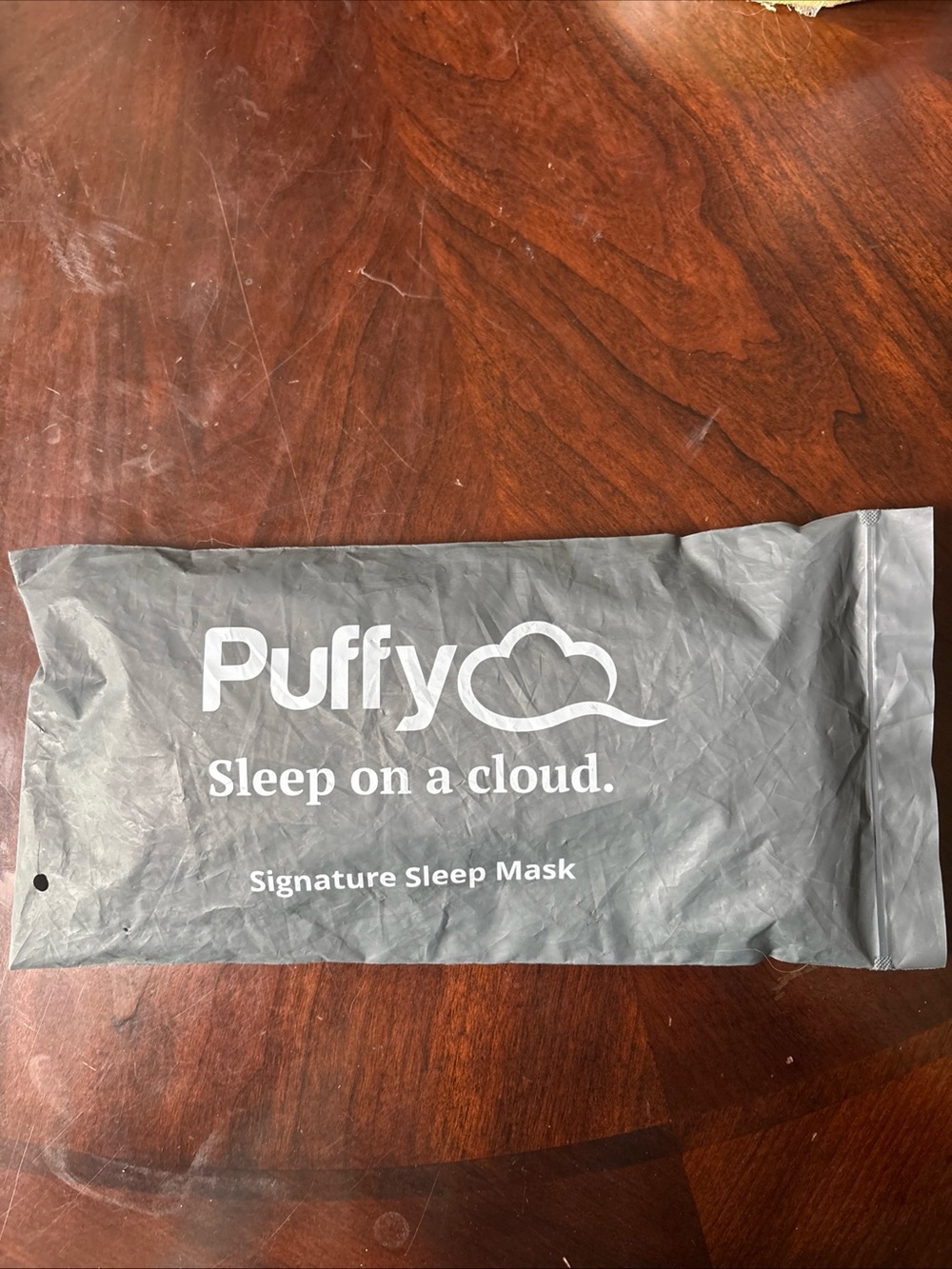 Signature Sleep Mask - Gray
